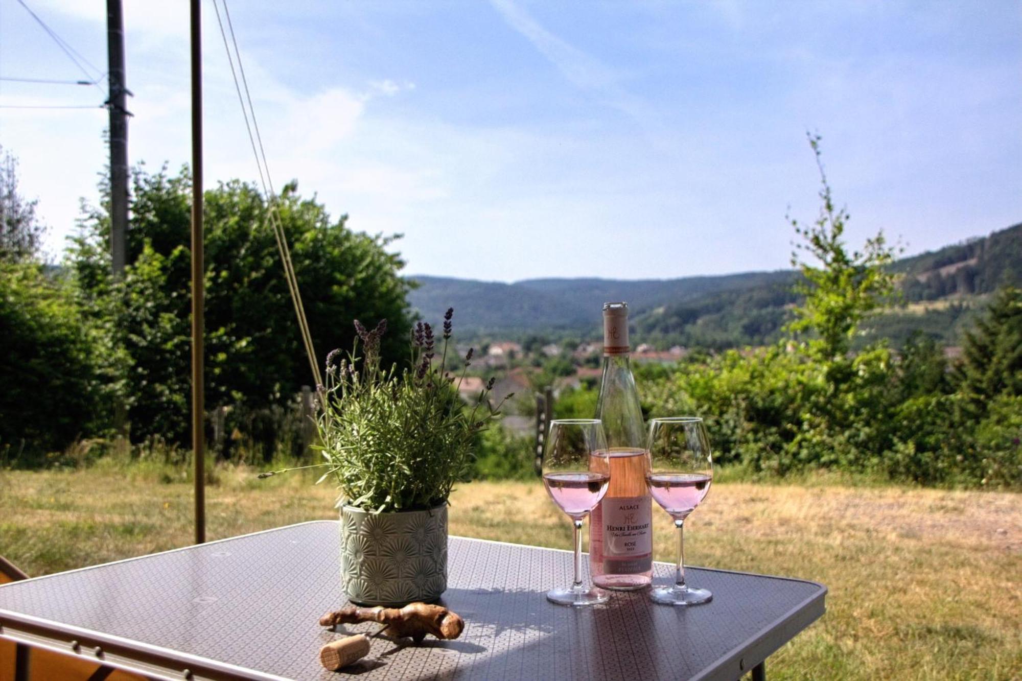Granges-sur-Vologne Camping Du Chateau מראה חיצוני תמונה